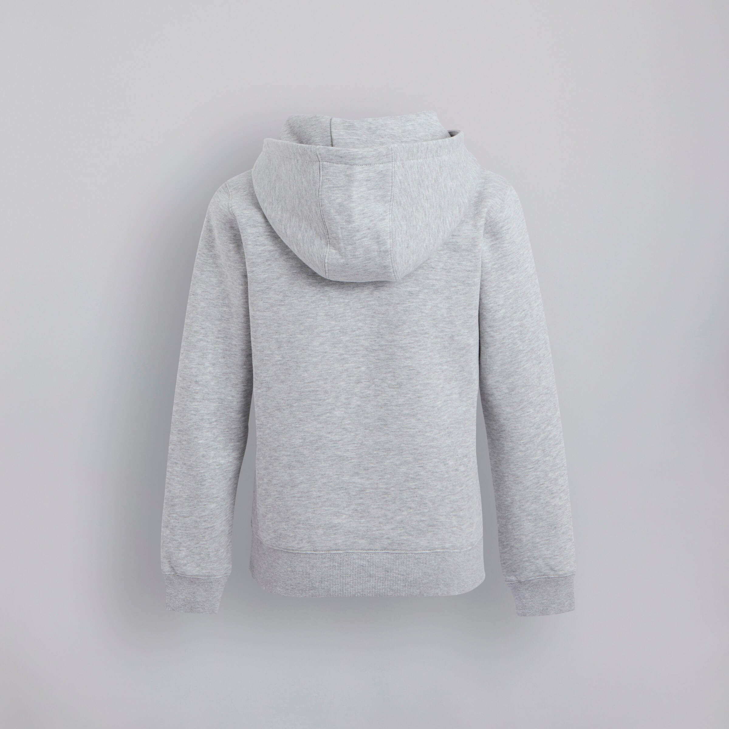 Manchester United Kids MUFC Overhead Hoodie Grey Grey Detail [2-2]