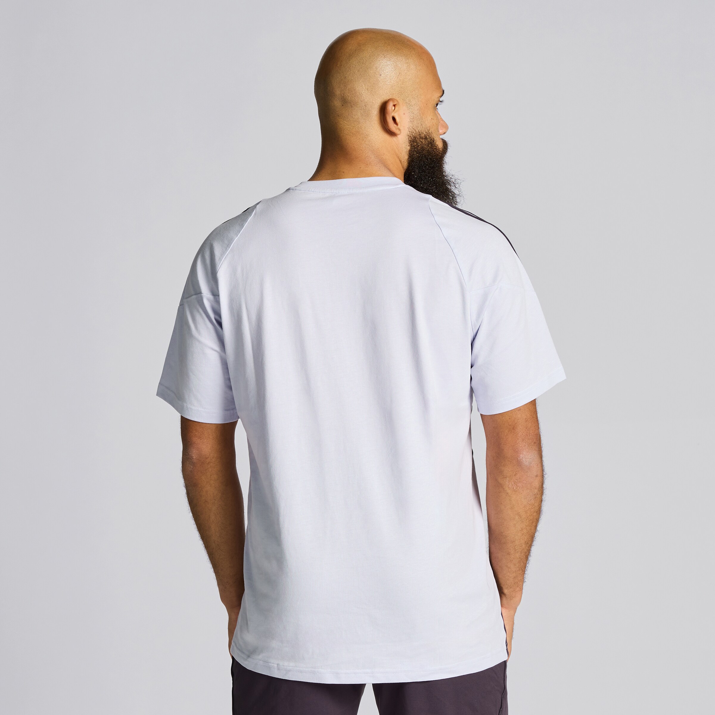 Manchester United Tiro 25 Competition Cotton T-Shirt Purple Detail [2-5]