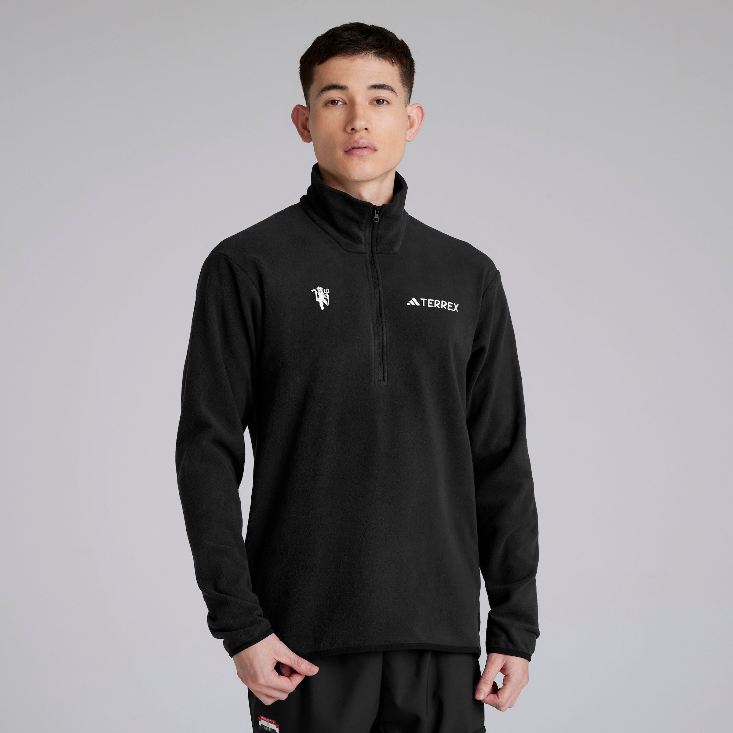 レビューの多い高評価商品特集！ United Manchester Buy x Jacket Fleece Zip 1/2 Terrex adidas ウェア