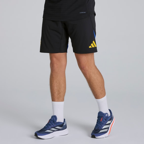 Manchester United Tiro 25 Pro Training Shorts Negro