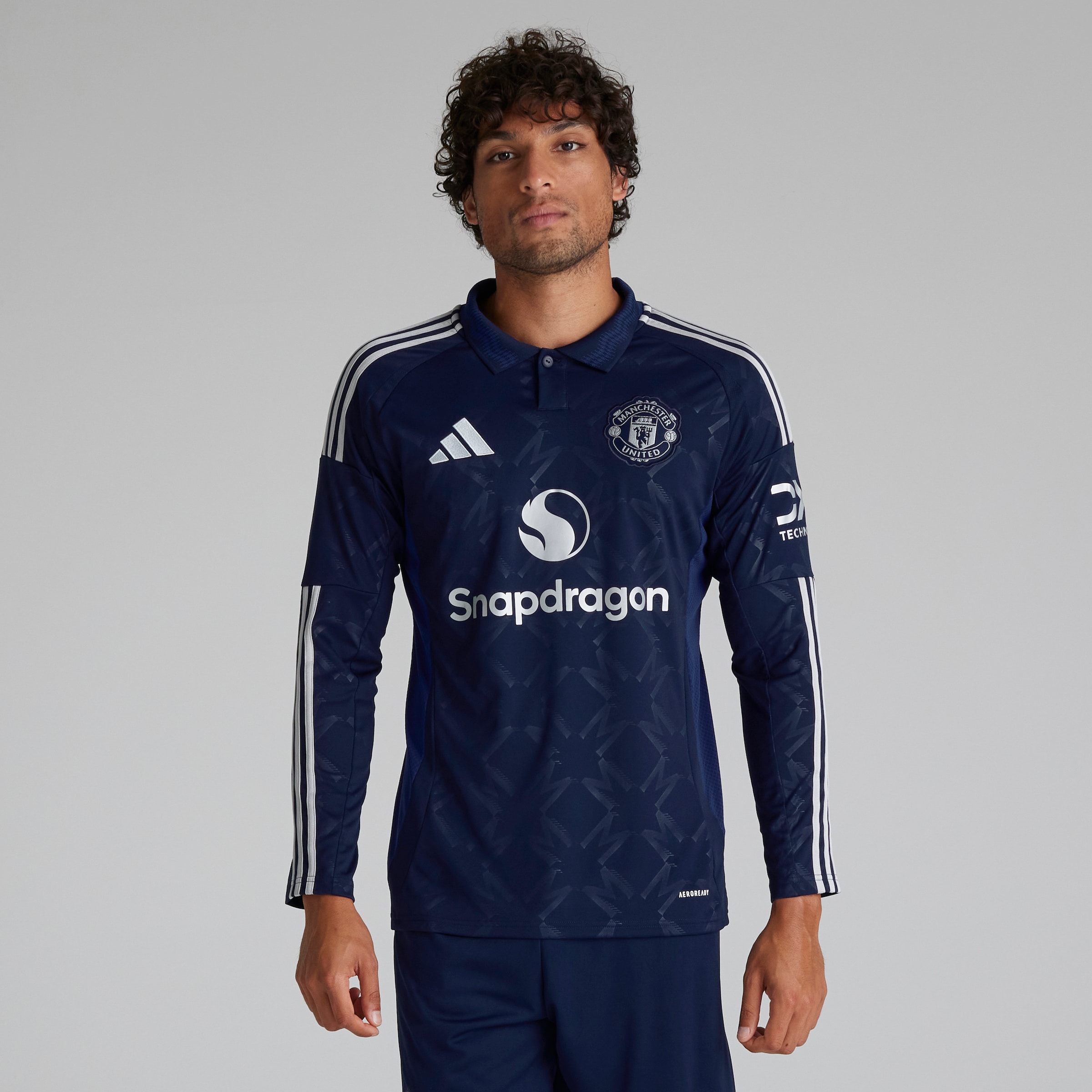 Buy Manchester United 24 25 Long Sleeve Away Jersey Manchester United Store