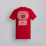Manchester United Kids Old Trafford Coordinates T-Shirt Red