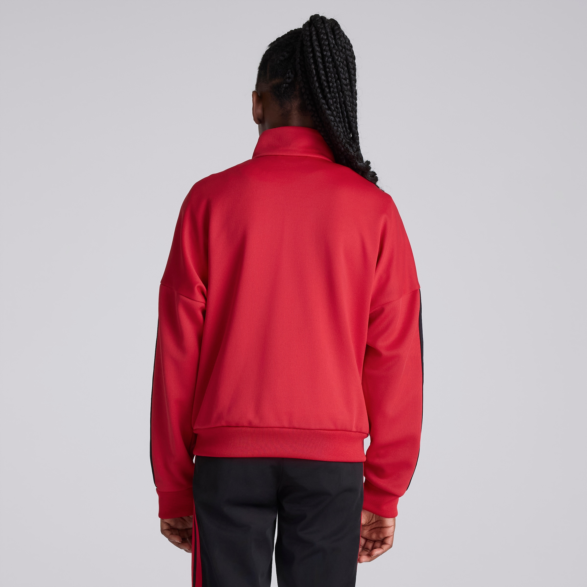 Manchester United x adidas Kids Track Top Red Red Detail [2-5]