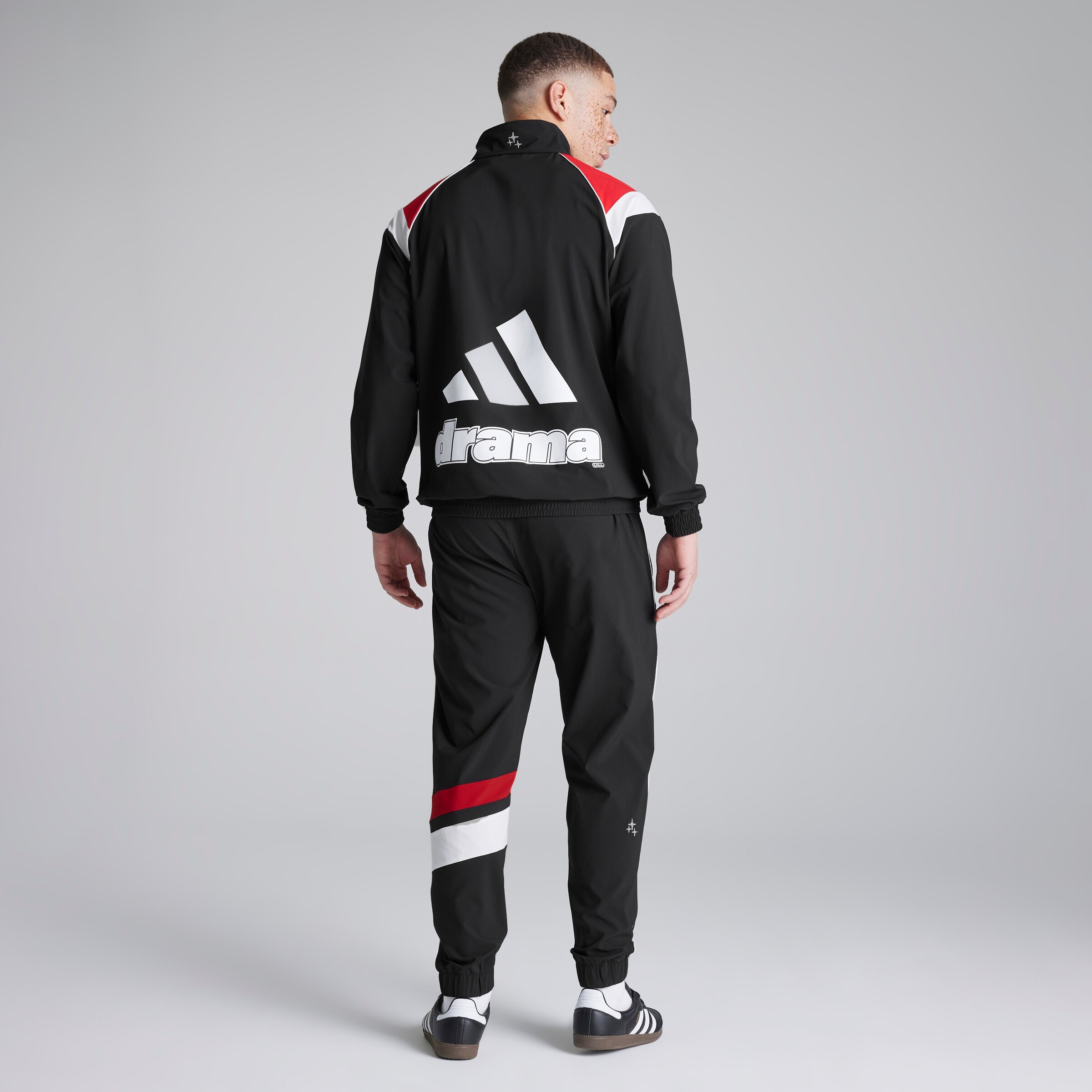 Manchester United x Drama Call Tracksuit Bottoms Black Detail [2-10]