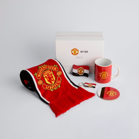 Manchester United Fan Gift Box Red Red