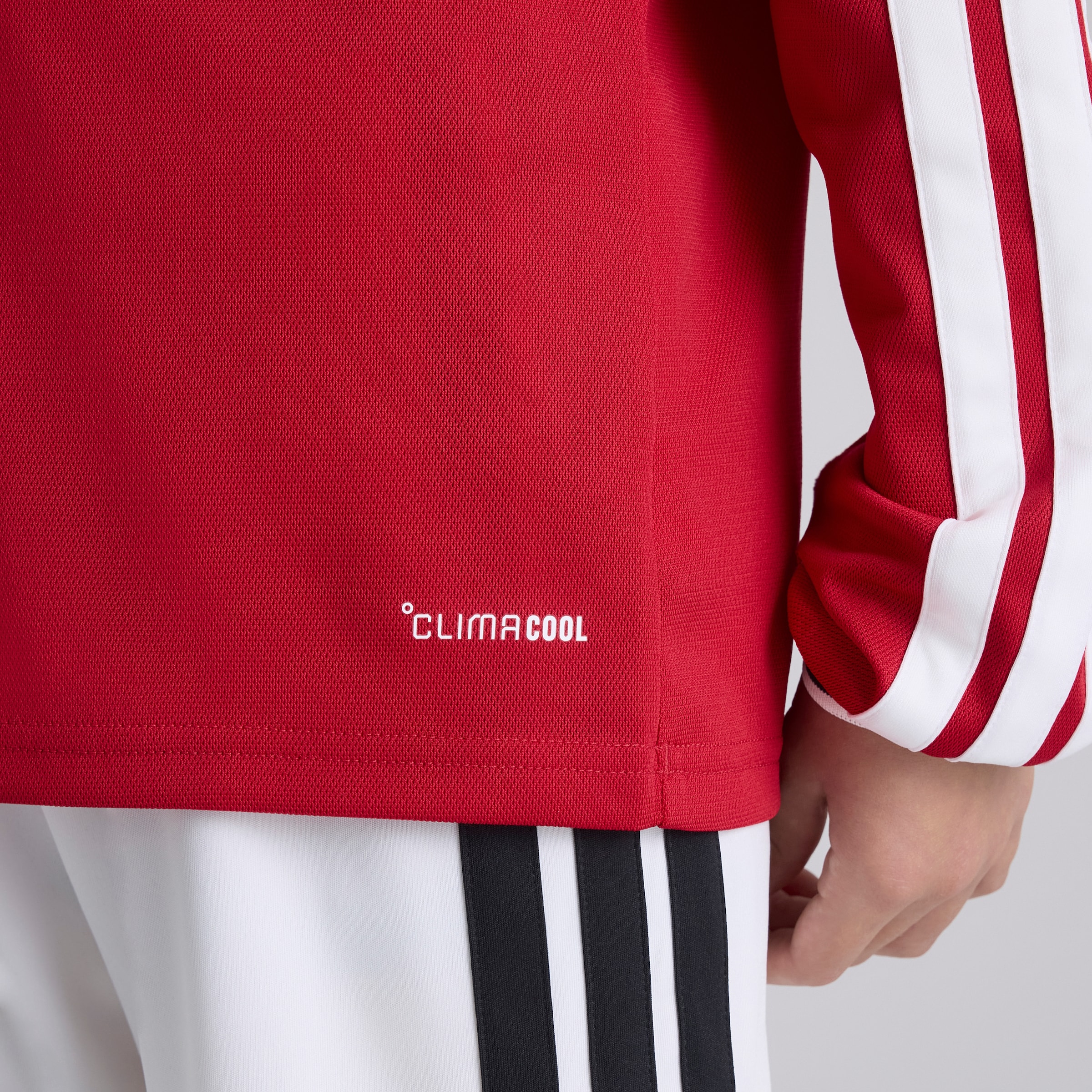 Manchester United Kids 26/27 Home Long Sleeve Jersey 红色 细节 [6-7]