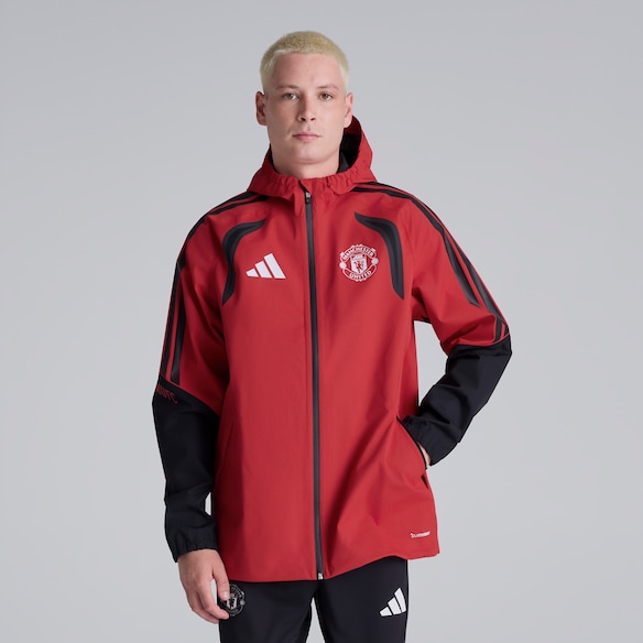 Manchester United 26/27 Training Tiro Authentic Rain Jacket Red Red