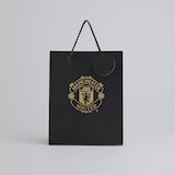 Manchester United Medium Gift Bag 26 x 33 cm Black