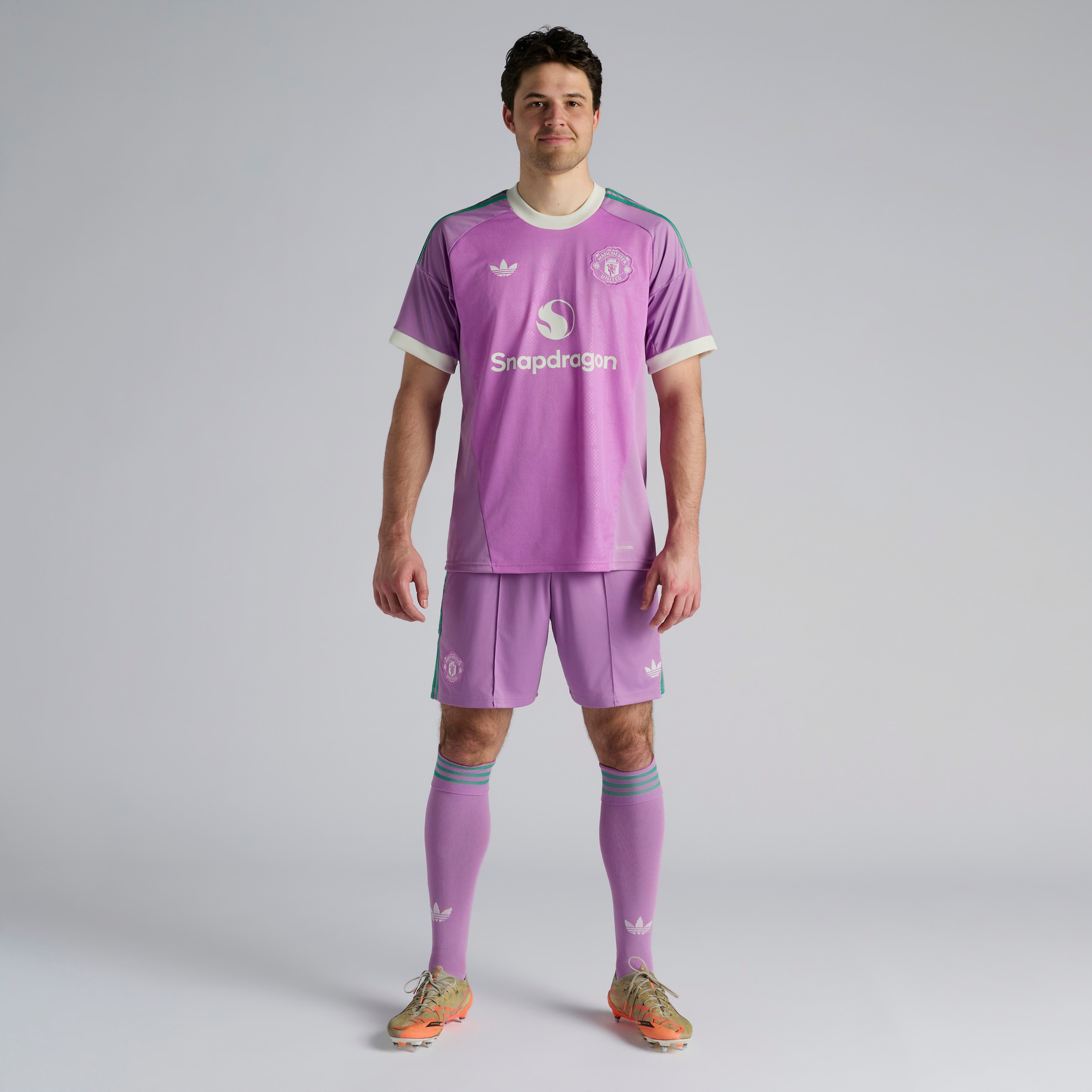 Manchester United 26/27 Away Goalkeeper Jersey Purple 紫色 细节 [5-5]