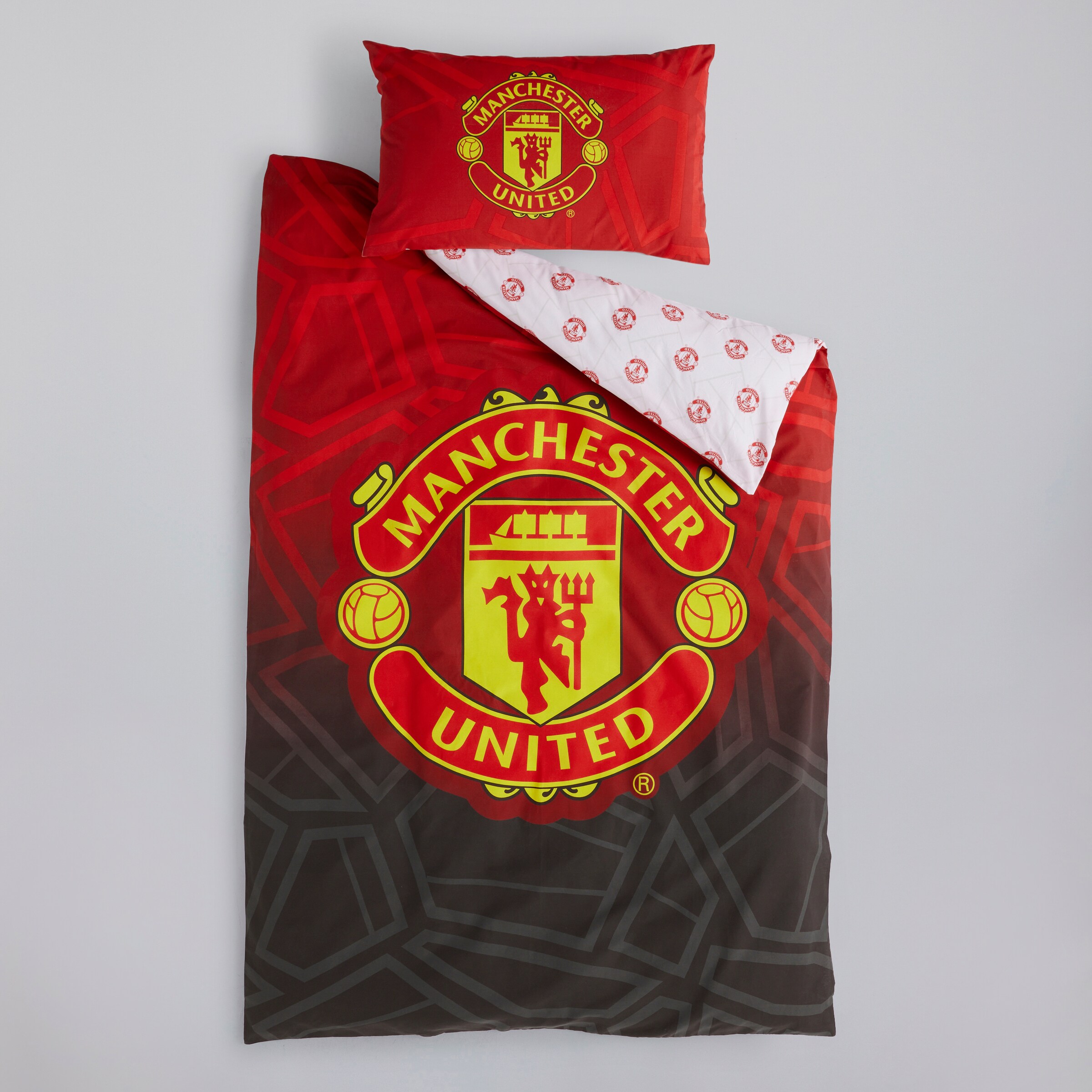 Manchester United Core Single Duvet Cover Red Rouge Détail [2-5]