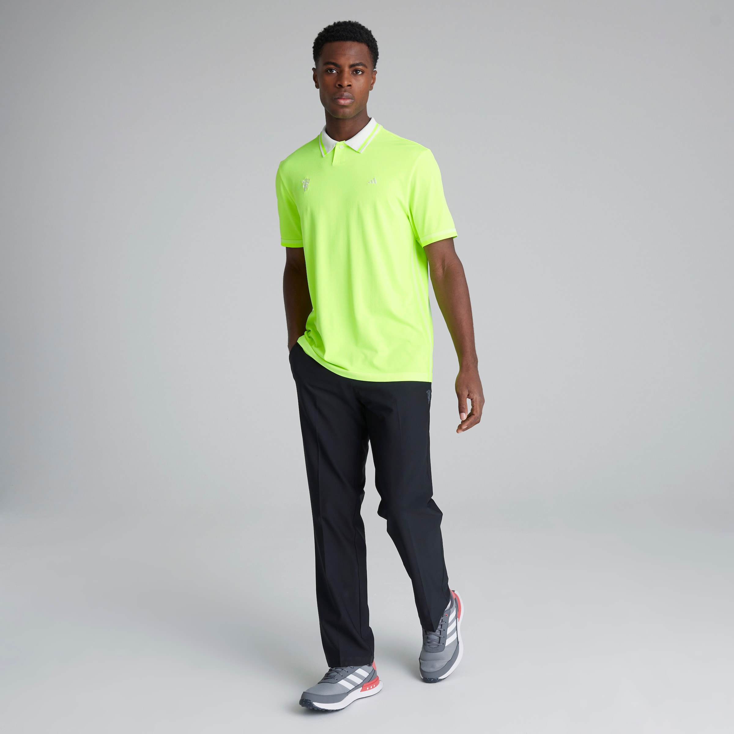 adidas primeknit polo shirt