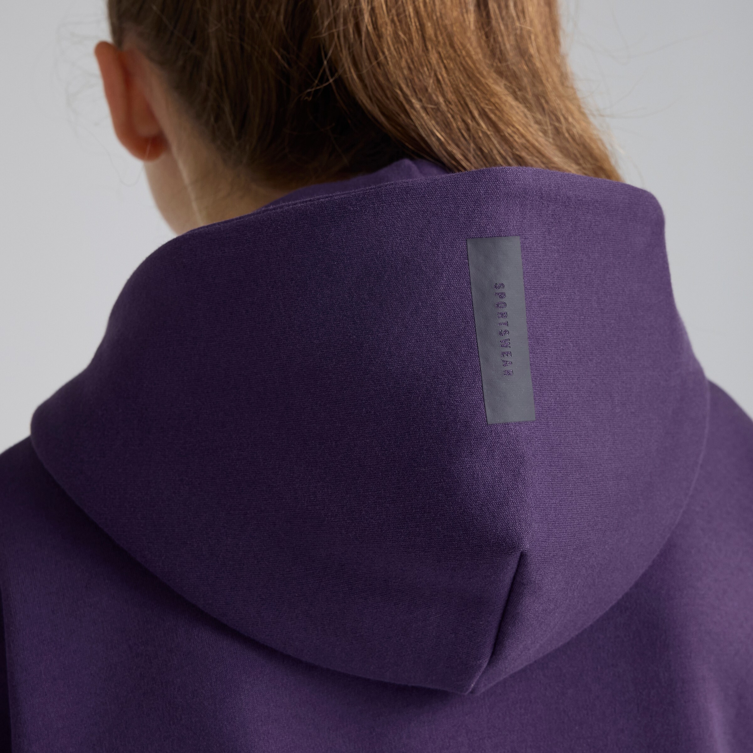 Manchester United x adidas Kids Z.N.E. Full-Zip Hoodie Purple Purple Detail [5-6]