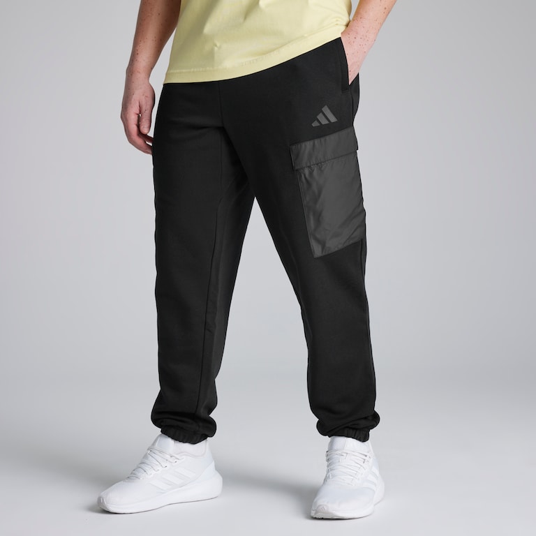 Manchester United x adidas City Escape Fleece Joggers Black