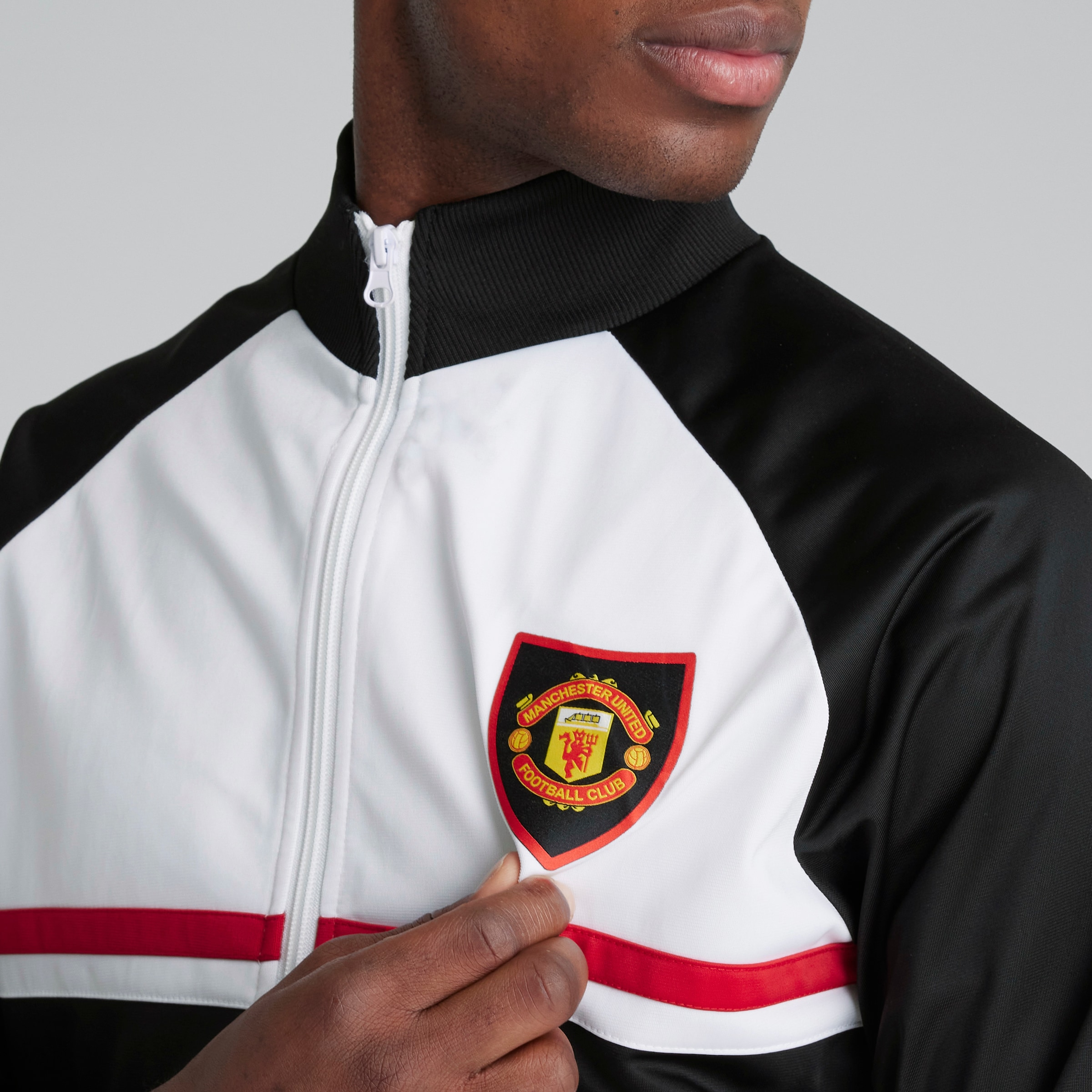 Manchester United トラックジャケット Buy Manchester United 1999 Home Inspired Full-Zip Track