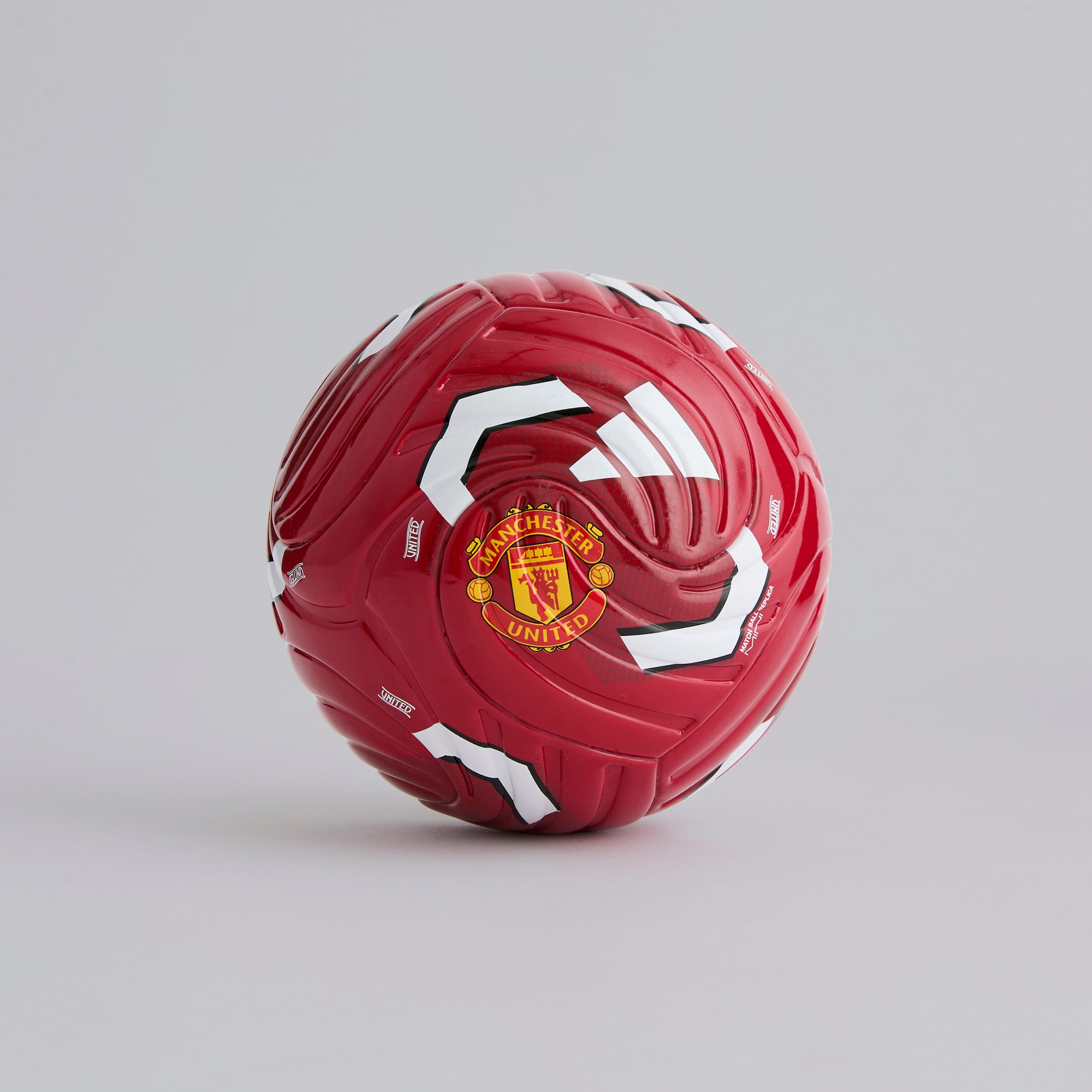 Manchester United x adidas Home Club Football Size 1 Red Red