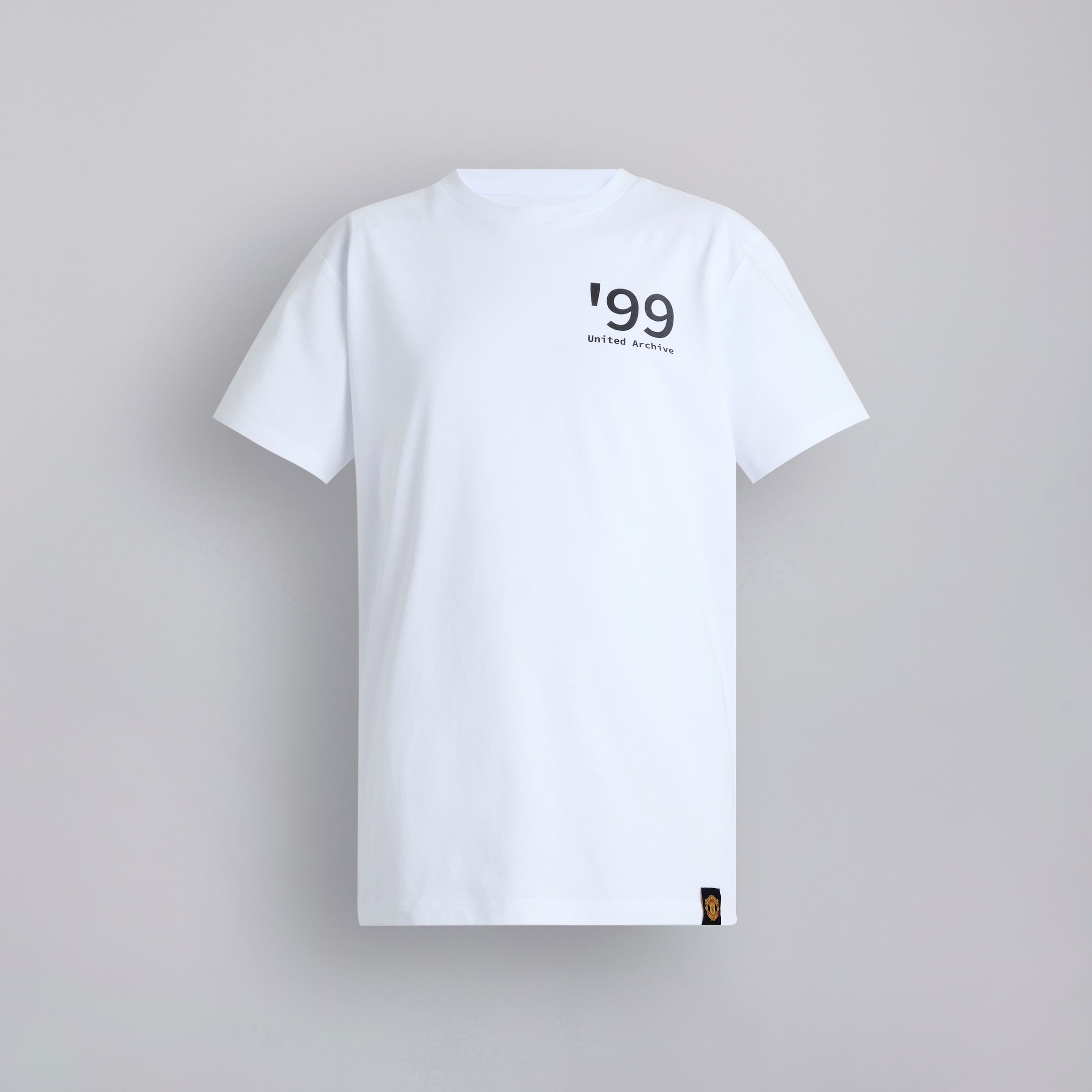 Manchester United Kids 99 Goal Tactics T-Shirt White White Detail [2-2]