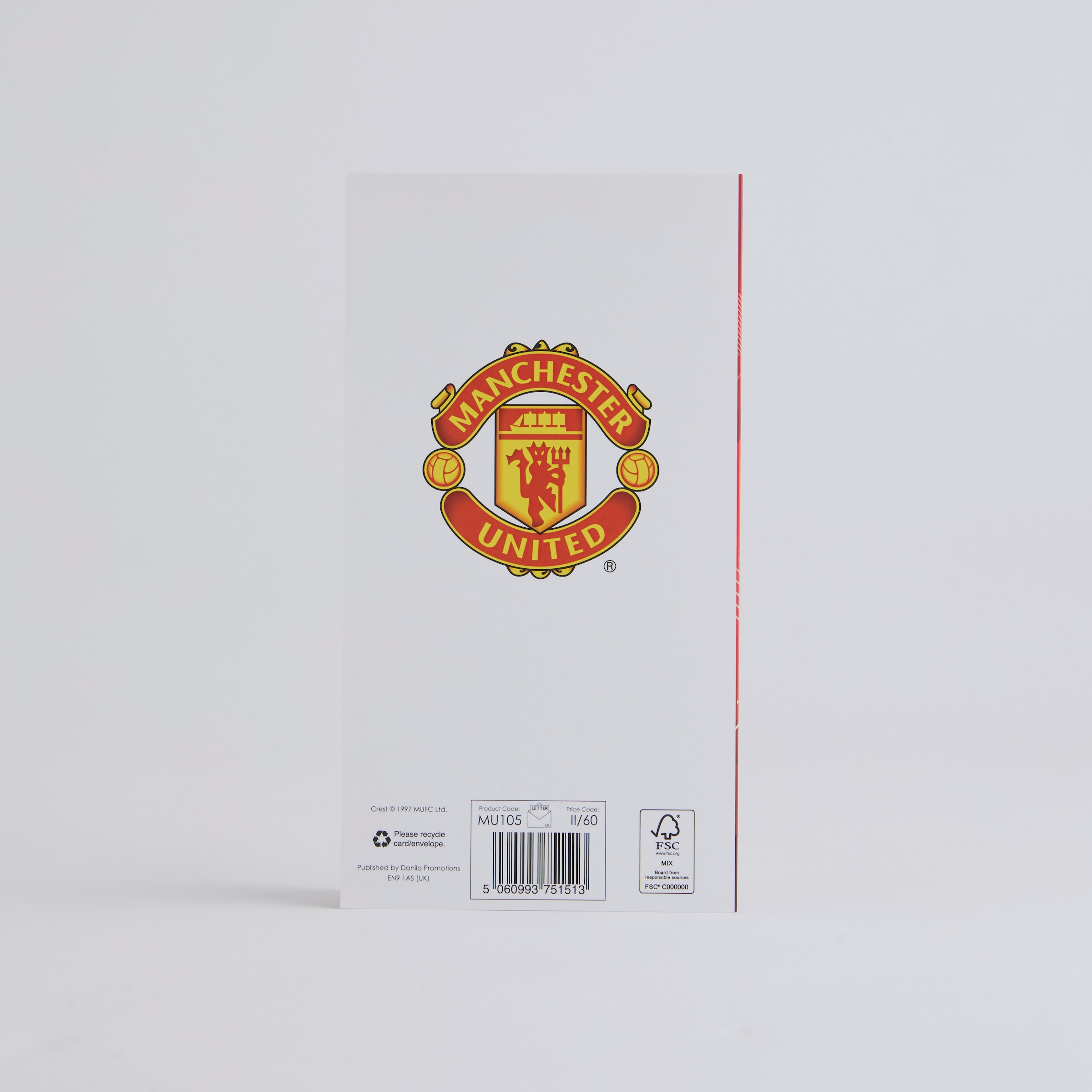 Manchester United Dad Greeting Card Red Red Detail [2-4]