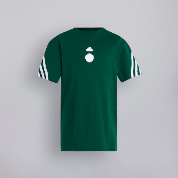 Manchester United x adidas Kids Future Icons 3-Stripes T-Shirt Green 绿色