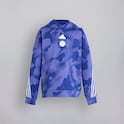 Manchester United x adidas Kids Future Icons Camo Print Hoodie Blue