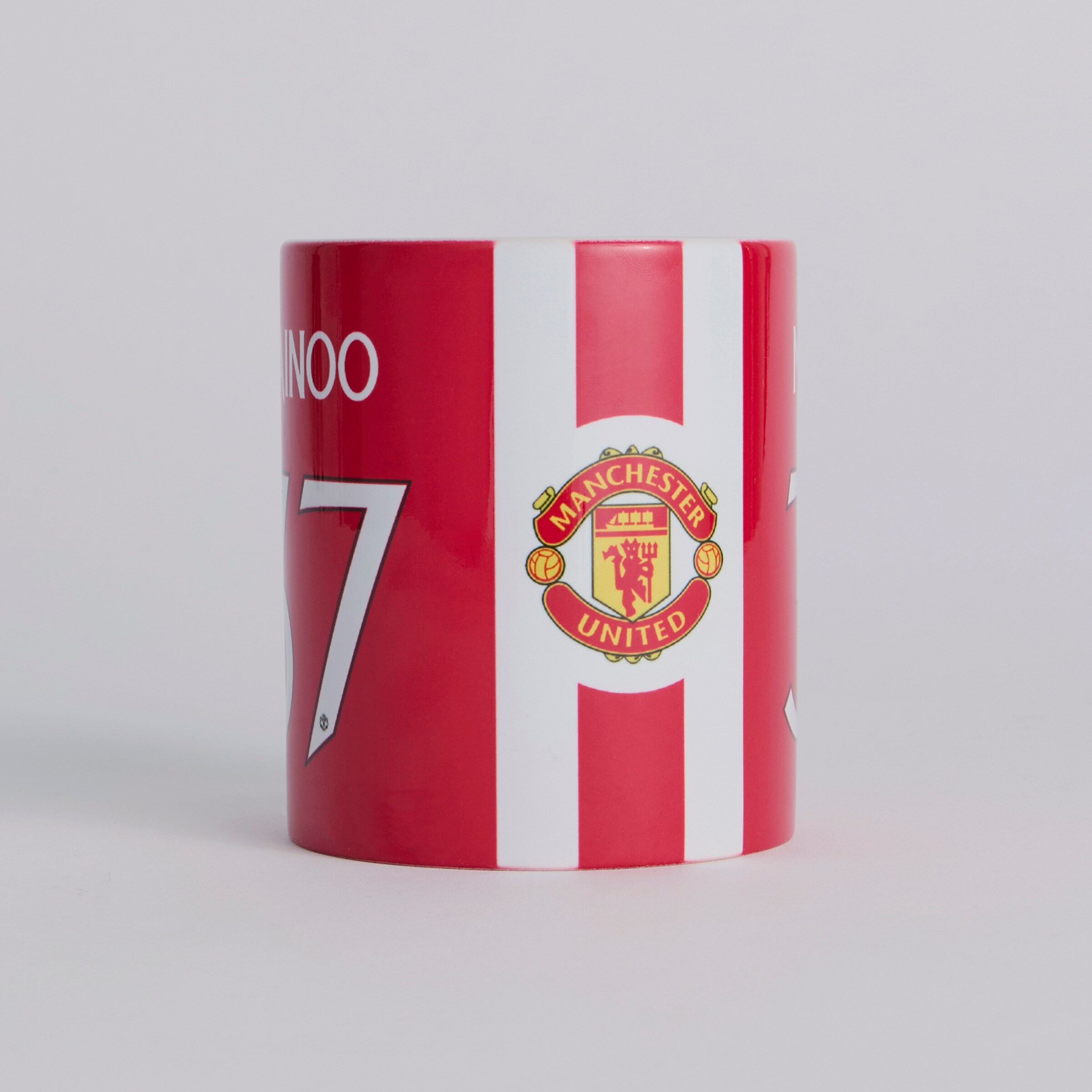 Manchester United Mainoo Mug Red Rouge Détail [4-4]