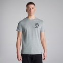 Manchester United Mainoo 37 T-Shirt Grey Marl