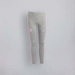 Manchester United x adidas Kids Essentials Leggings Grey Marl