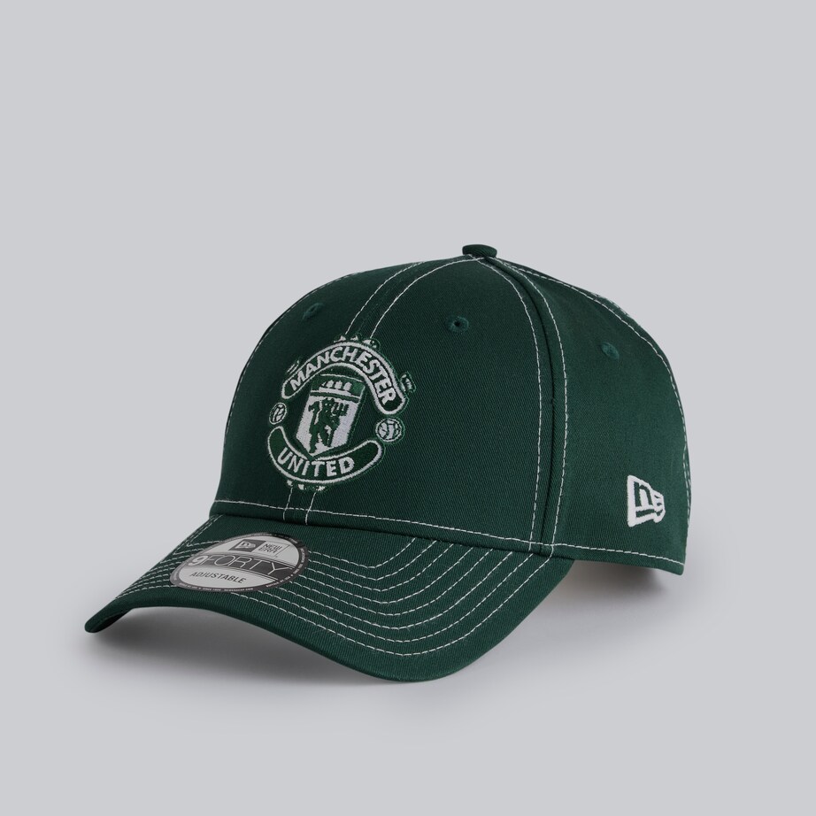 New Era Berretto Invernale Manchester United - Iridescent Grey, Unisex, 100% Acrilico Con Logo Riflettente