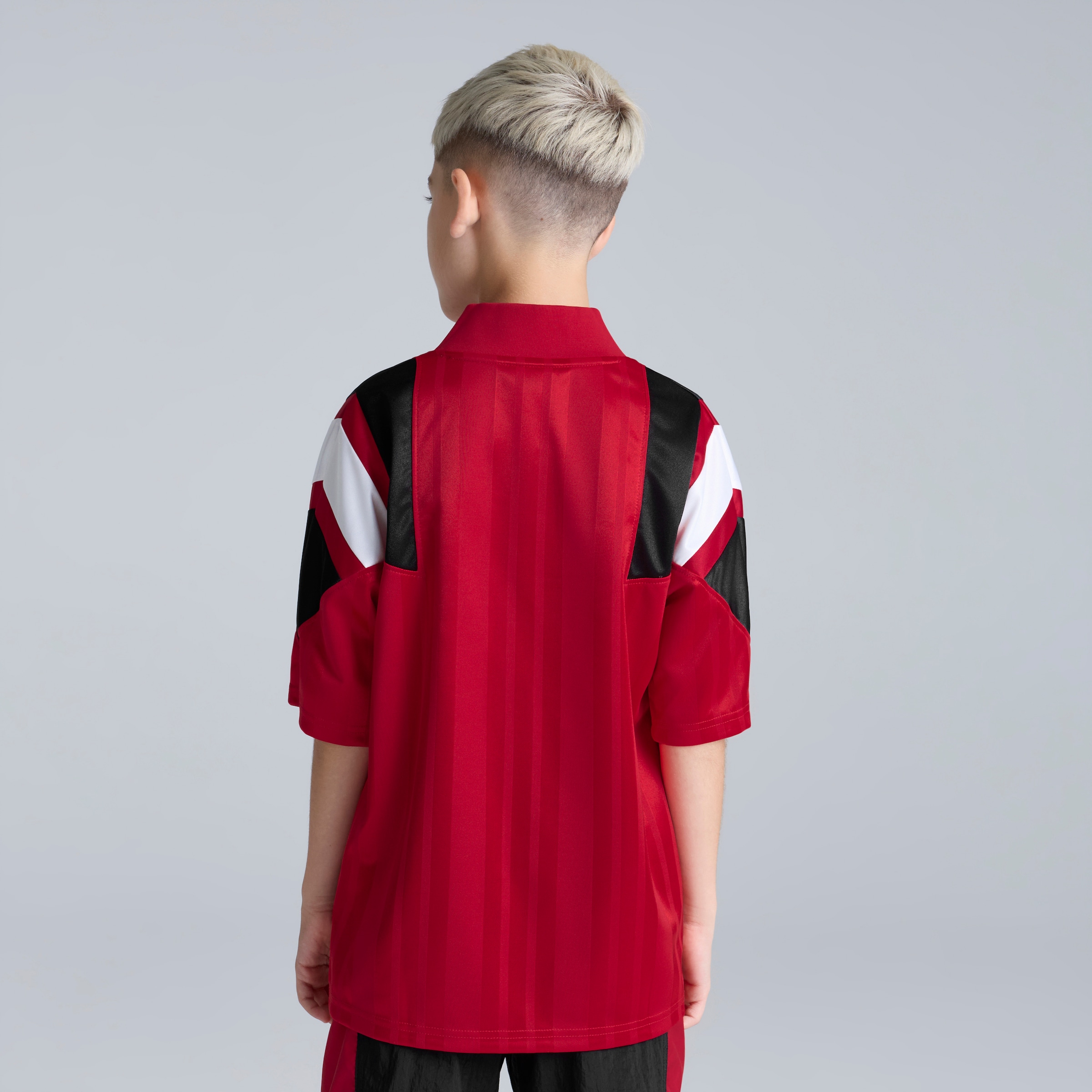 Manchester United x adidas Kids EQT Jersey Red Red Detail [2-5]