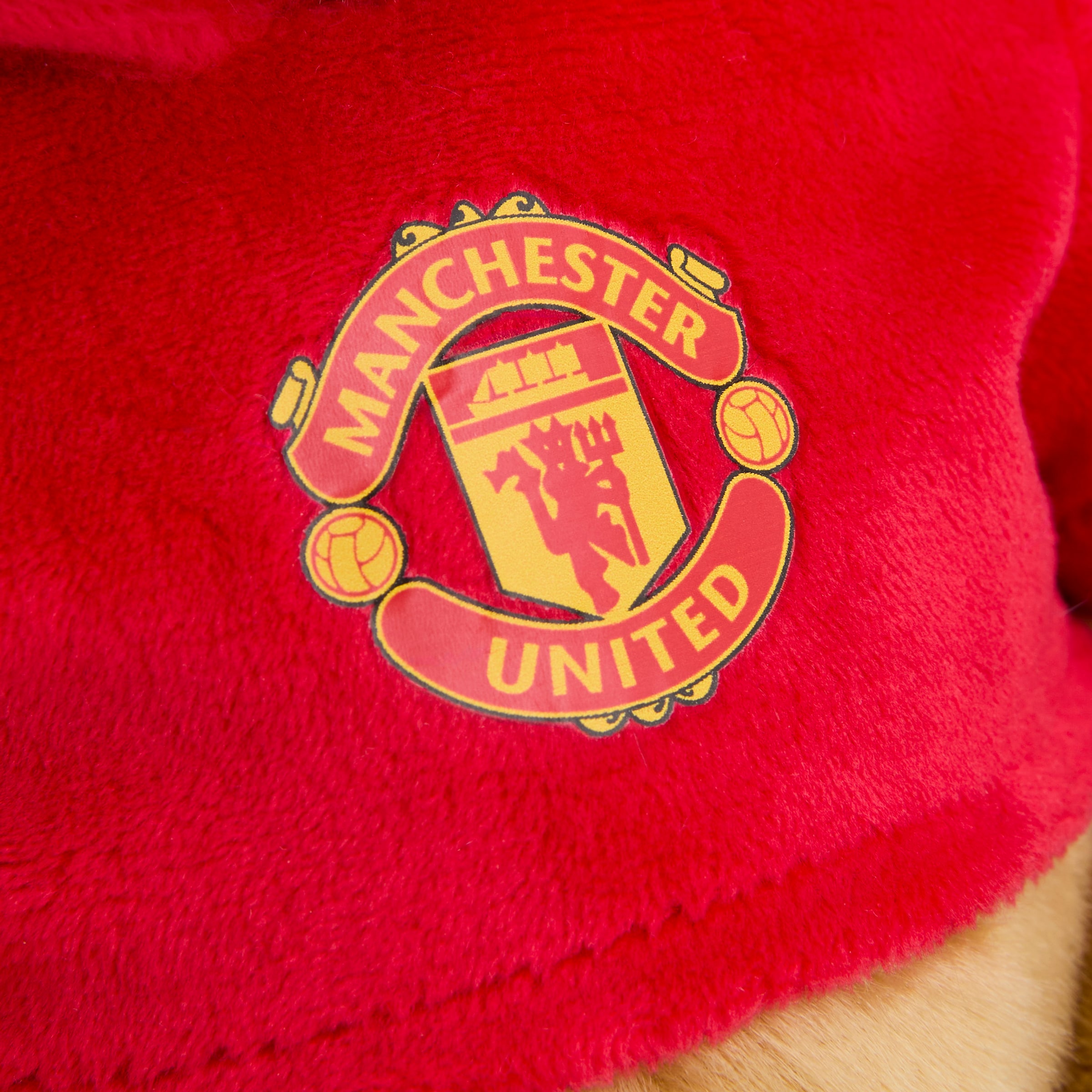 Manchester United Hoodie Bear Plush Detail [3-4]