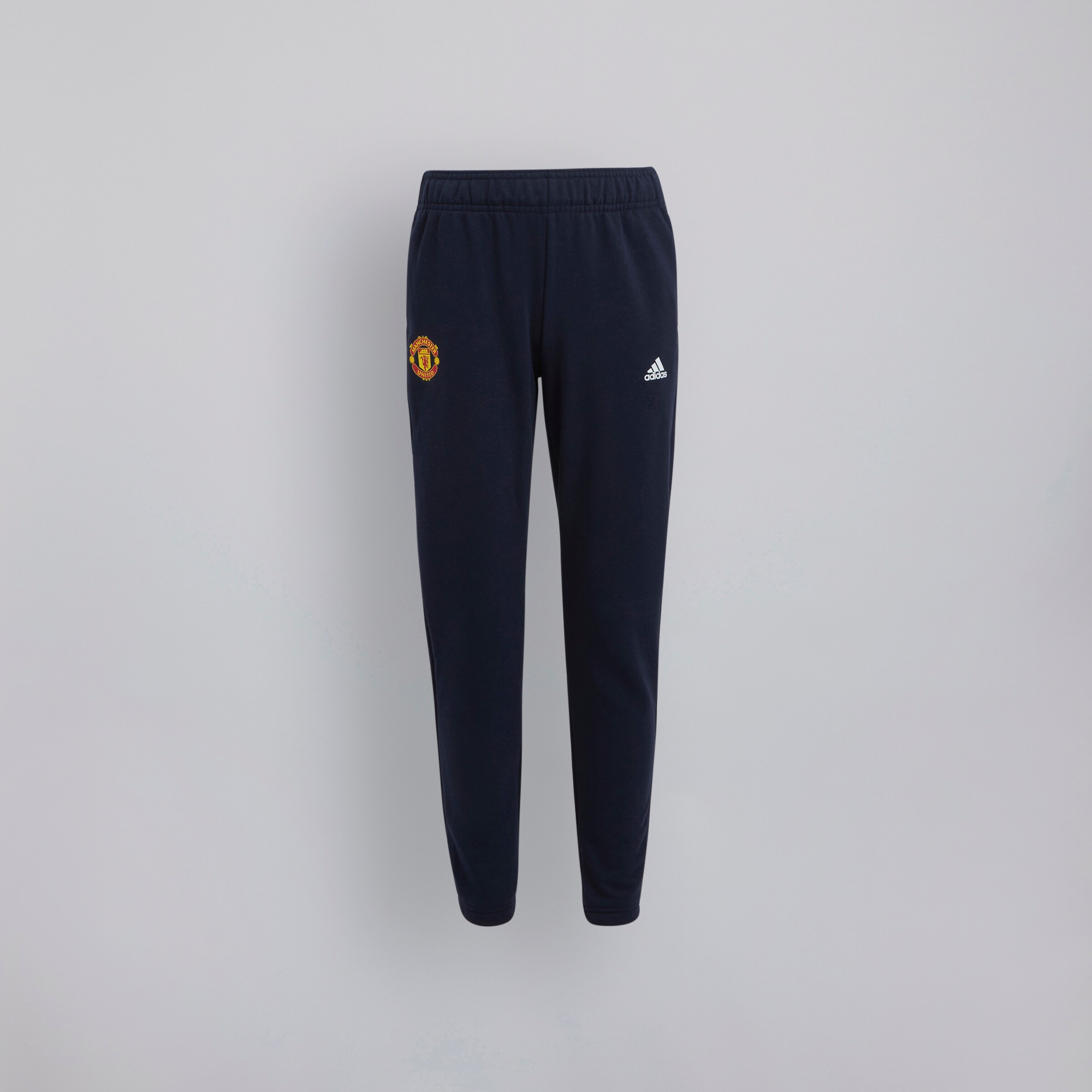 Manchester United x adidas Kids Essentials French Terry Tracksuit Blue Blue Detail [4-4]