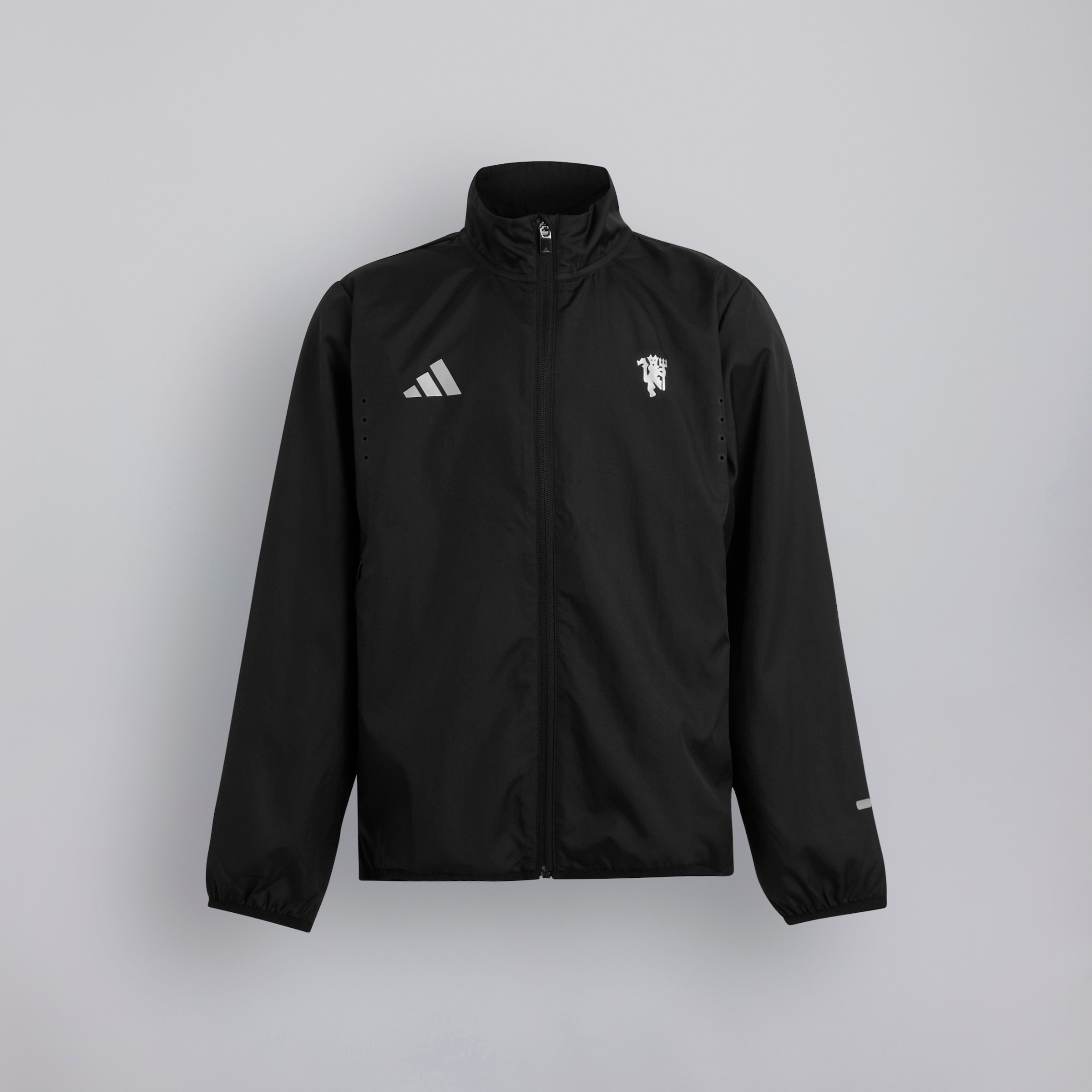★人気★ adidas Jacket x Manchester United Black adidas Jacket x Manchester United in Black | SVD USA