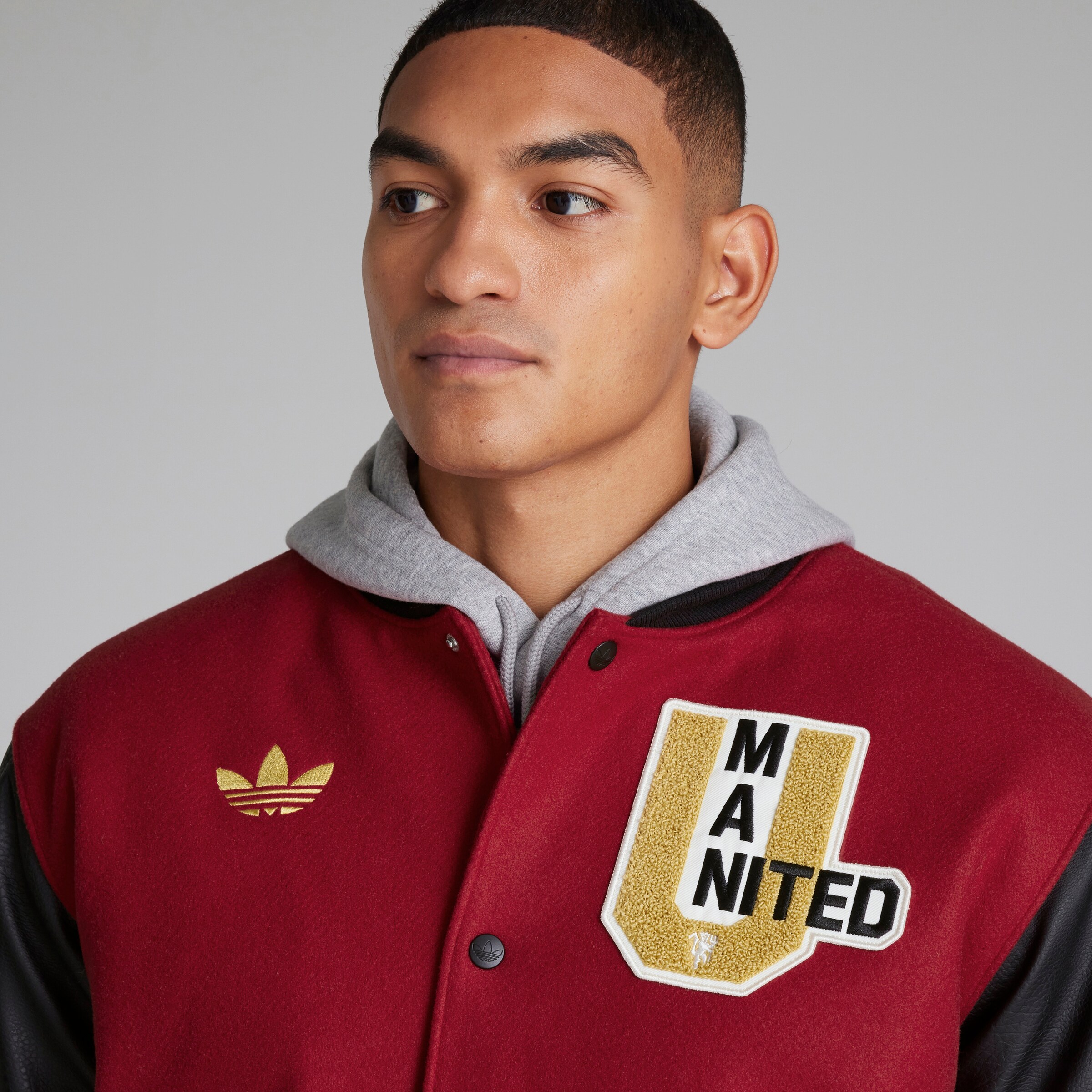 Manchester United VRCT Jacket Black Detail [7-8]