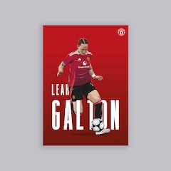 Manchester United Galton Illustrated A2 Poster