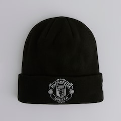 Manchester United x New Era Reflective Crest Beanie Black