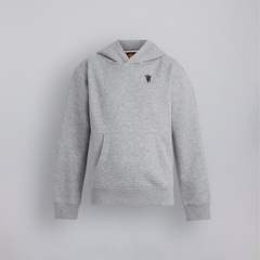 Manchester United Kids Devil Essentials Overhead Hoodie Grey