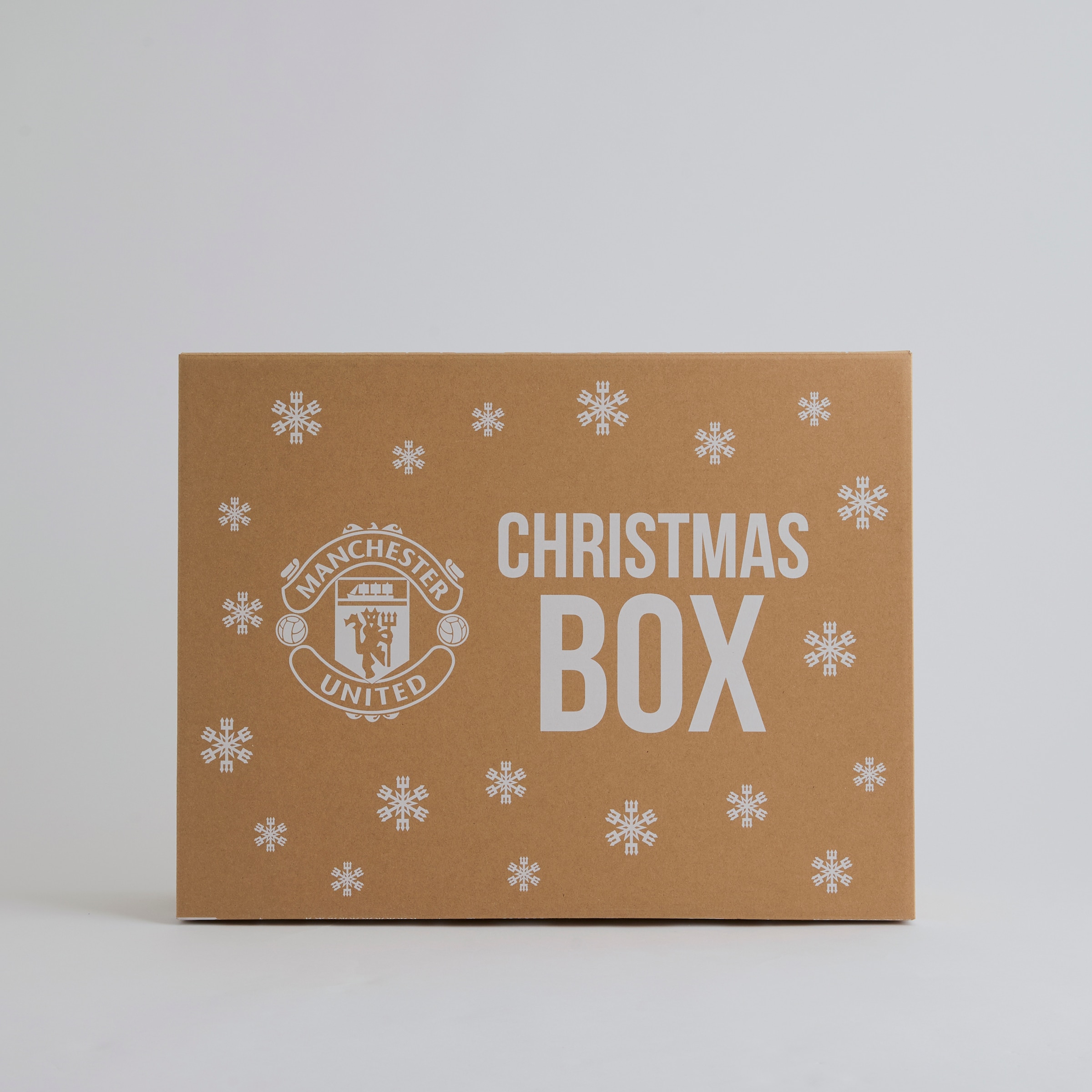 Manchester United Christmas Gift Box Brown Marron