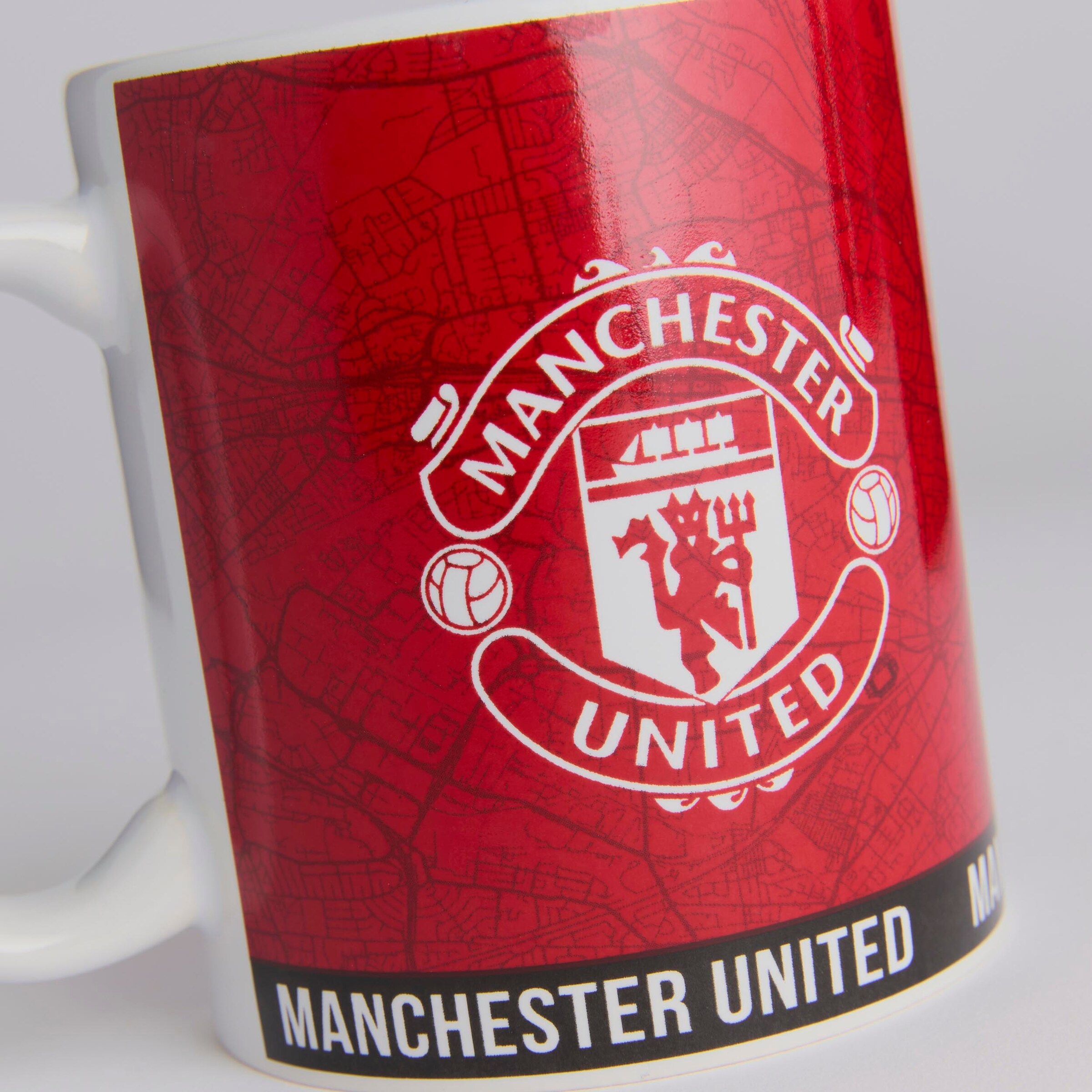 Manchester United Identity Mug Burgundy Détail [4-4]