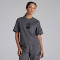 Manchester United x adidas Womens Z.N.E. T-Shirt Grey