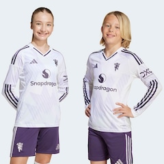 Manchester United 25/26 Long Sleeve Away Jersey Kids