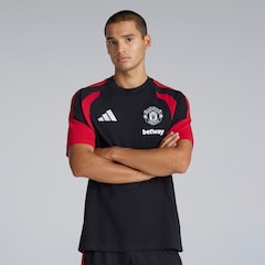 Manchester United 26/27 Training Tiro T-Shirt Black (Sponsored)