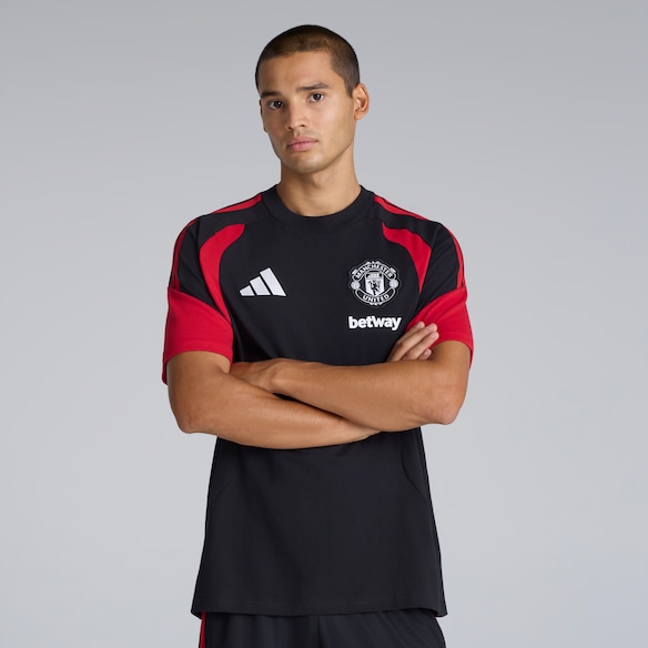 Manchester United 26/27 Training Tiro T-Shirt Black (Sponsored) 검정색