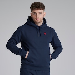 Manchester United Devil Essentials Overhead Hoodie Navy