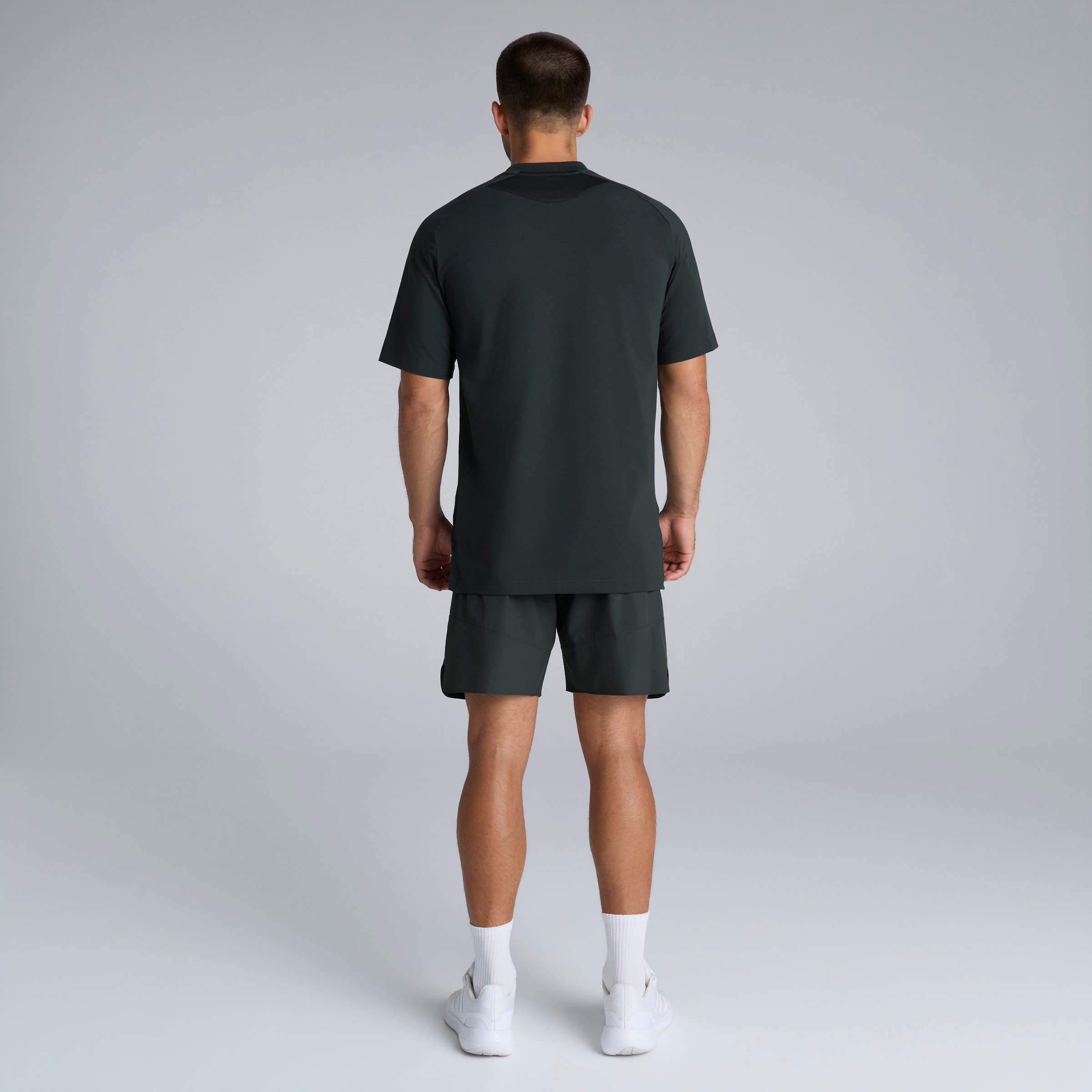 Manchester United Tiro Tech Shorts Green Grün Detail [2-5]