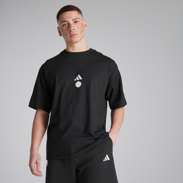 Manchester United x adidas Future Icons Short T-Shirt Black Black