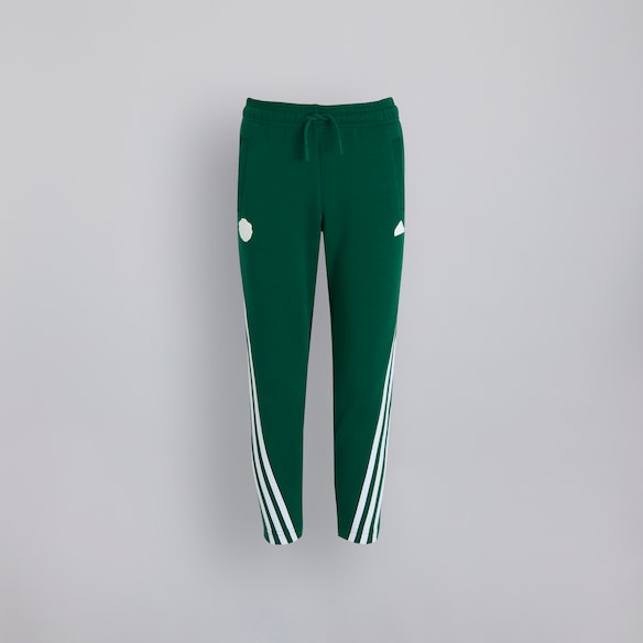 Manchester United x adidas Kids Future Icons 3-Stripes Ankle-Length Joggers Green Green