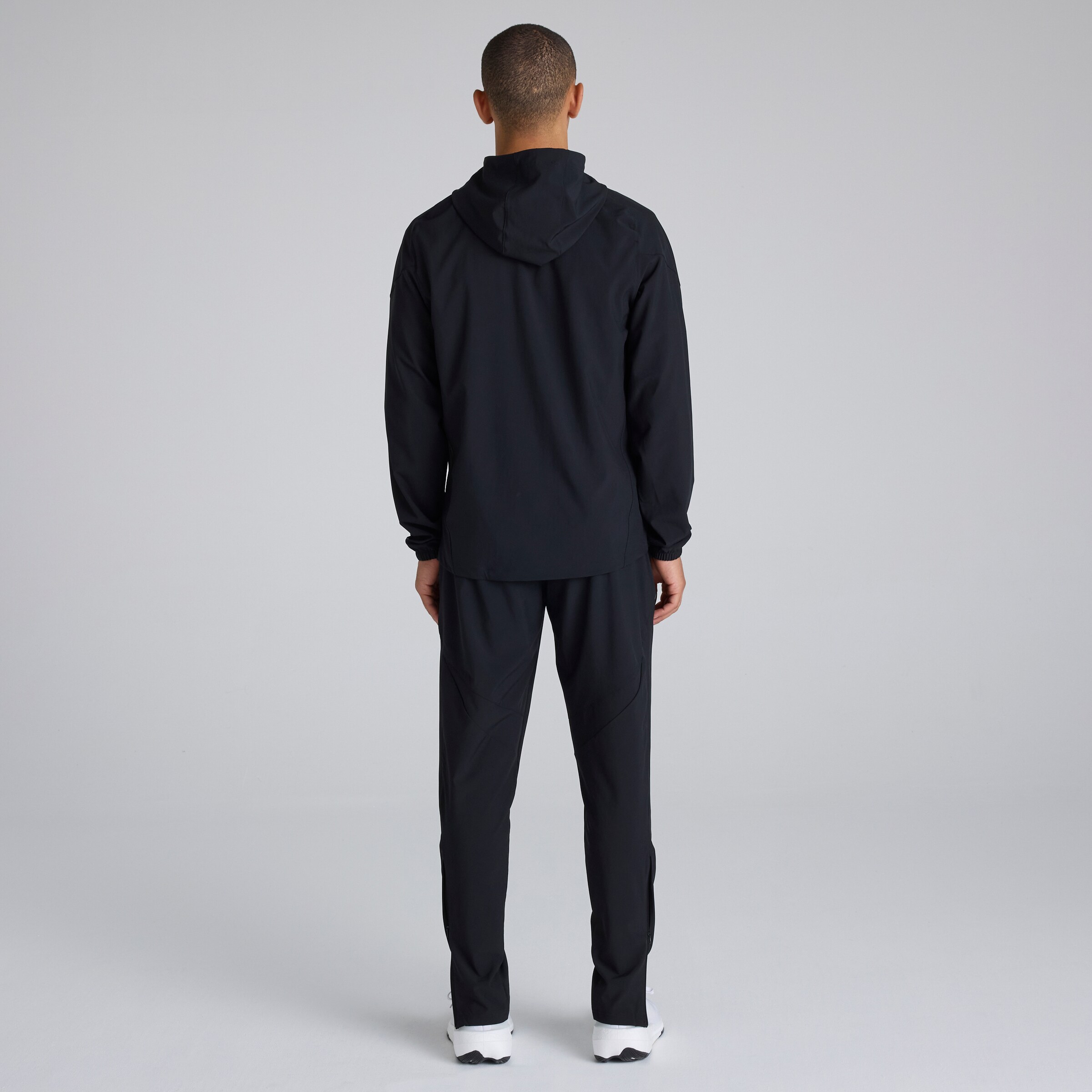 Manchester United Tiro 25 Competition Vis Tech Travel Pants Black Detail [2-8]