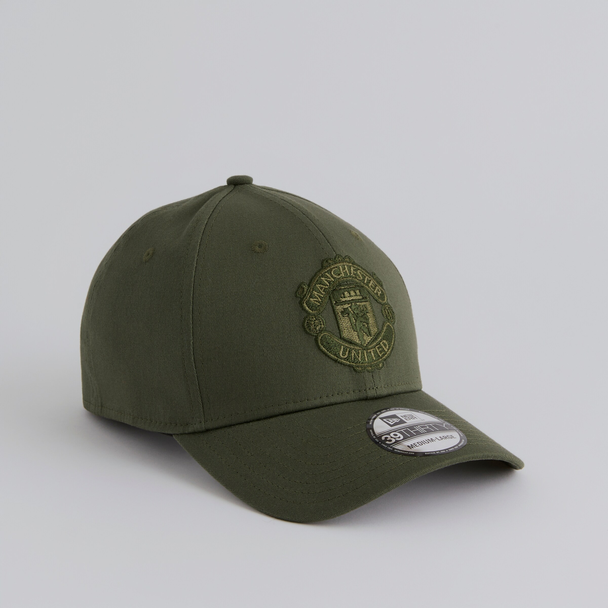 Manchester United x New Era Crest 39Thirty Cap Green Green Detail [2-5]
