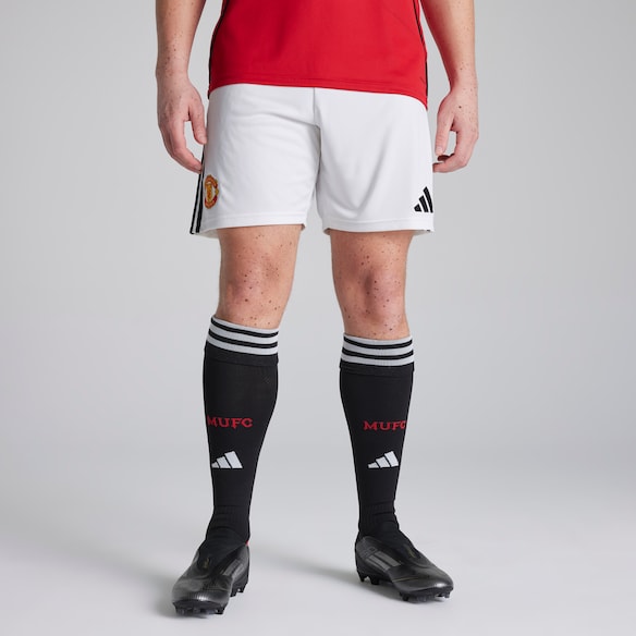 Manchester United 25/26 Home Shorts White White