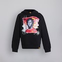 Manchester United Kids Graffiti Mainoo Hoodie Black