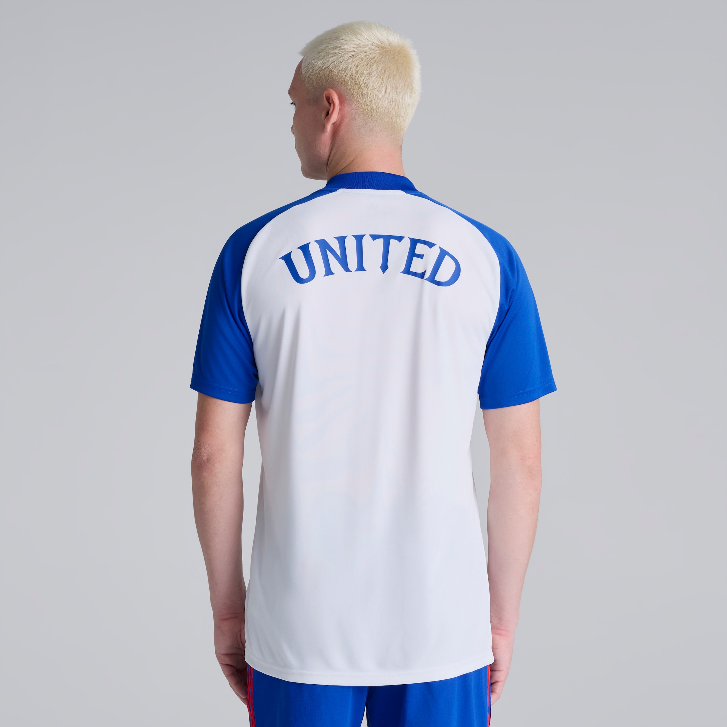 Manchester United 26/27 Away Pre Match Jersey Blanc Détail [2-6]